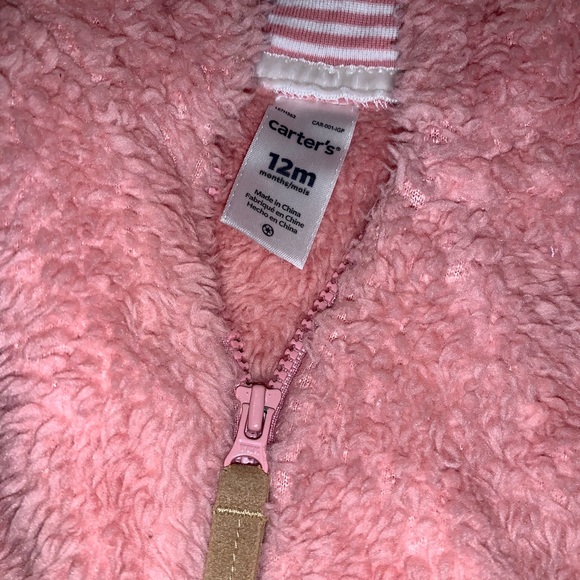 Carter’s Pink Fuzzy Coat *BUY2GET2FREE!* - Picture 10 of 13